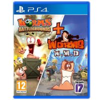 خرید بازی Worms Battlegrounds + Worms W.M.D برای PS4