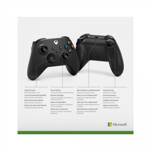 دسته Xbox سری جدید رنگ Carbon Black