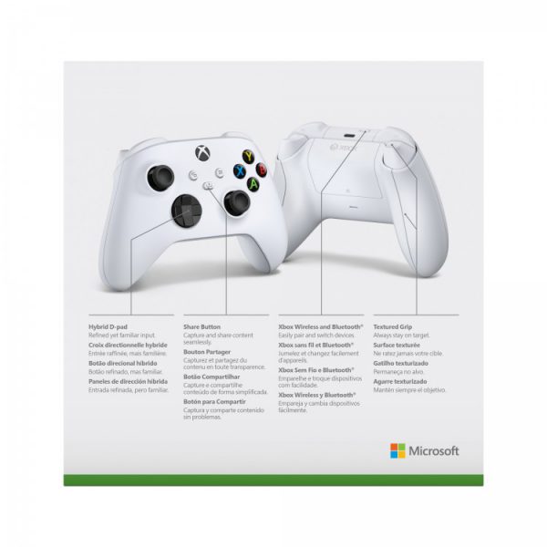 دسته Xbox سری جدید رنگ Robot White